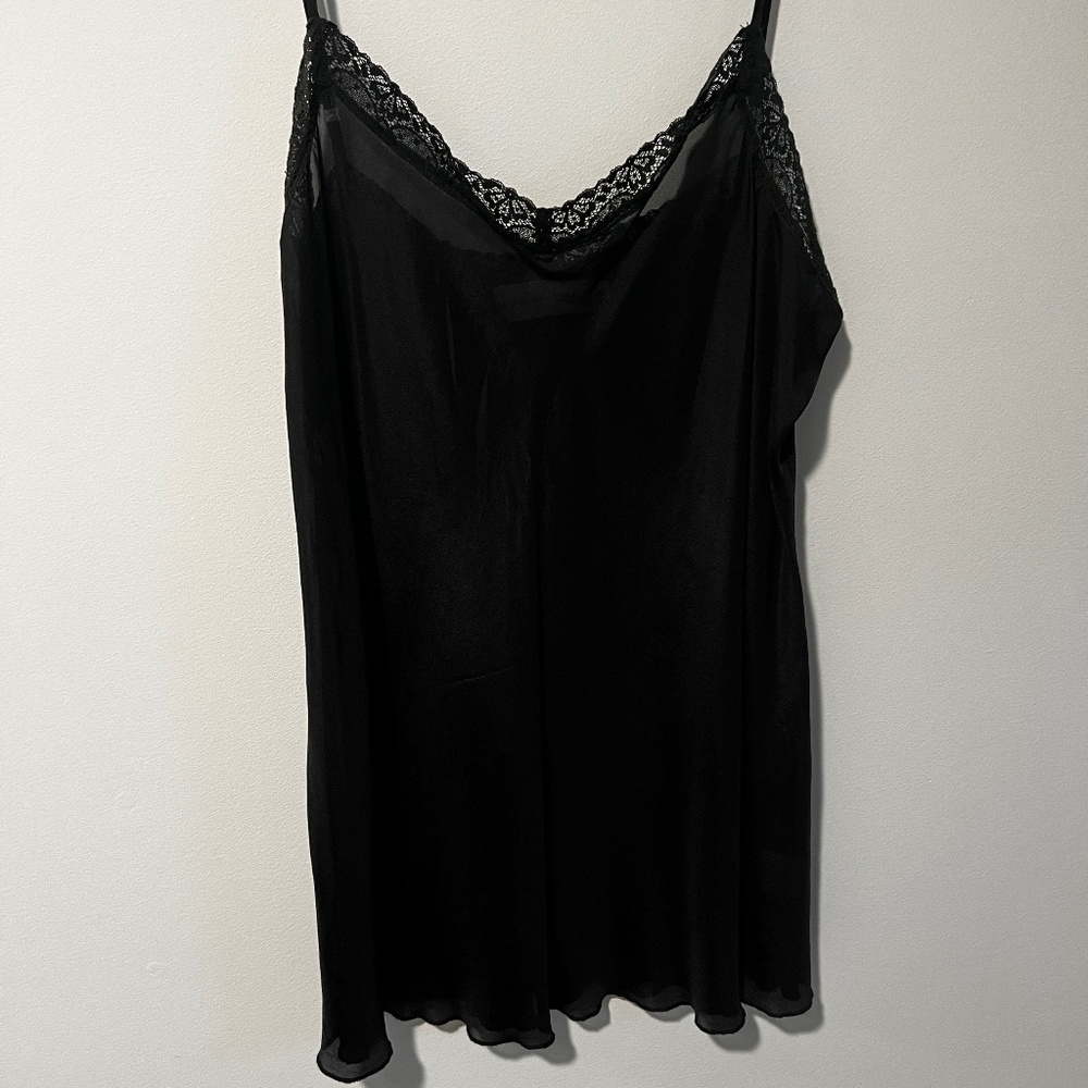 Johnny Was 4 Love and Liberty Long Cami/Slip Black
